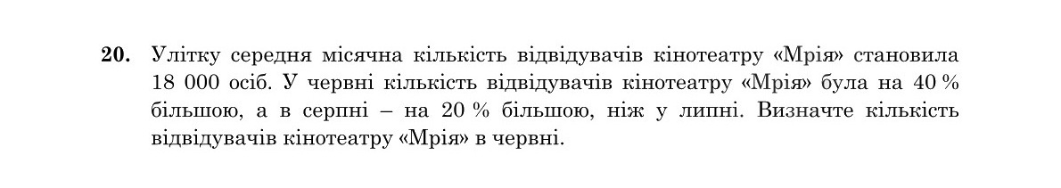 Завдання 20